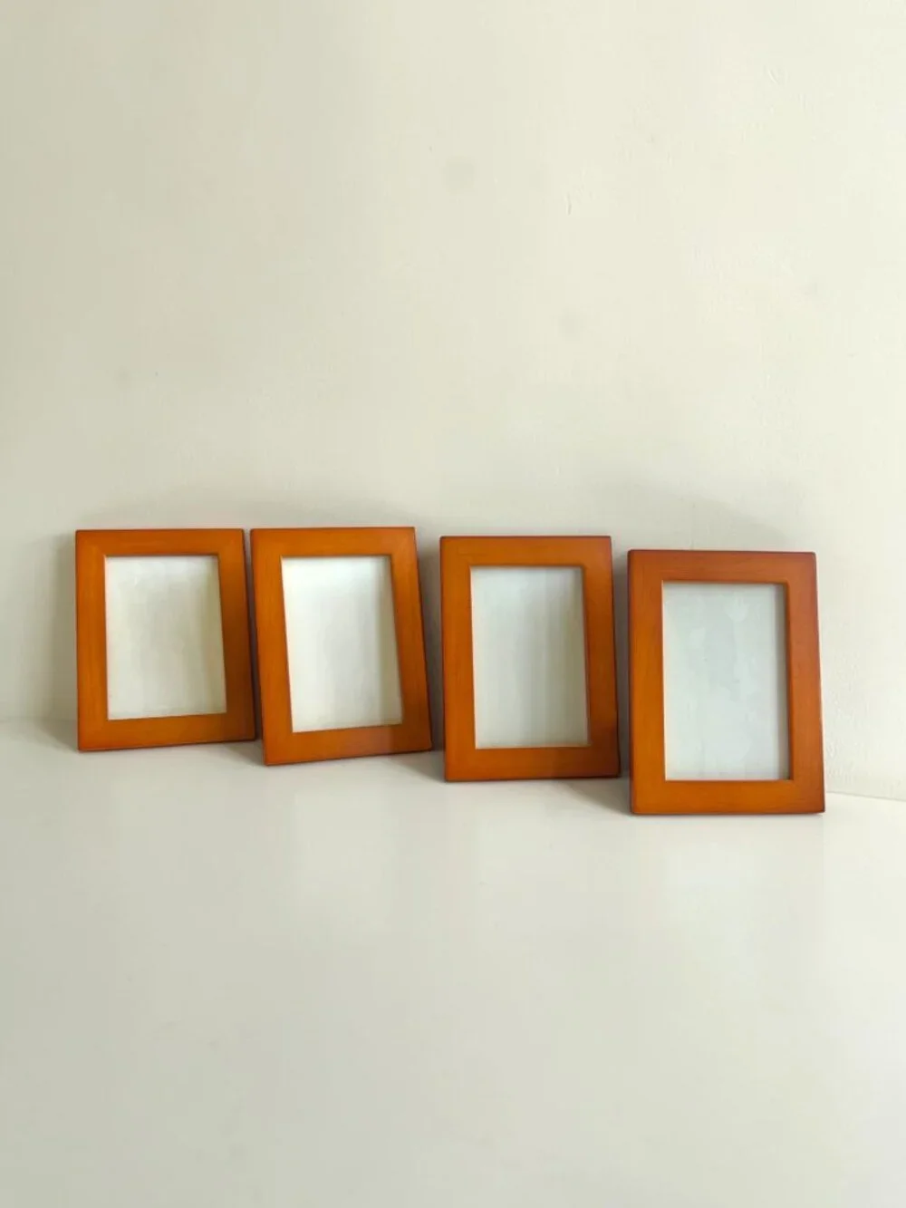 Vintage Wooden Picture Frame Set